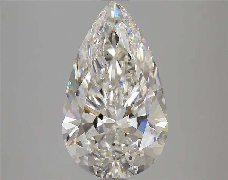 4.03ct Pear Lab Grown Diamond (Colour G, Clarity VS2, IGI Certified)