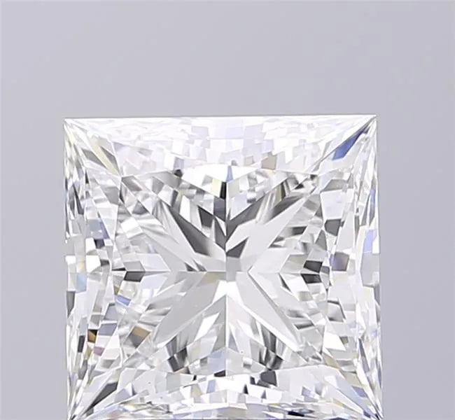 4.03ct Princess Lab Grown Diamond (Colour D, Clarity VVS2, IGI Certified)
