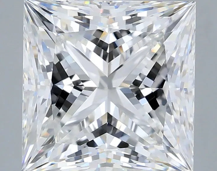 4.03ct Princess Lab Grown Diamond (Colour E, Clarity VVS1, IGI Certified)
