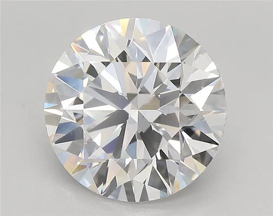4.03ct Round Lab Grown Diamond (Colour D, Clarity VVS2, Cut ID, IGI Certified)