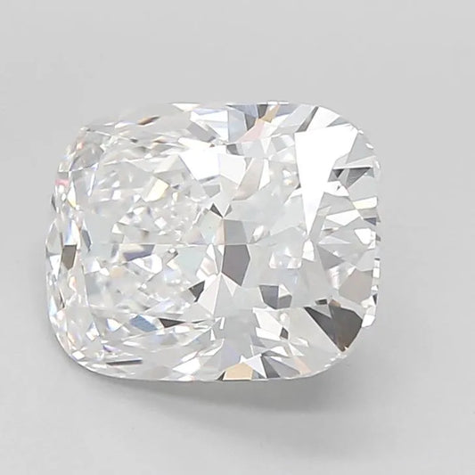 4.04ct Cushion modified Lab Grown Diamond (Colour D, Clarity VVS2, IGI Certified)