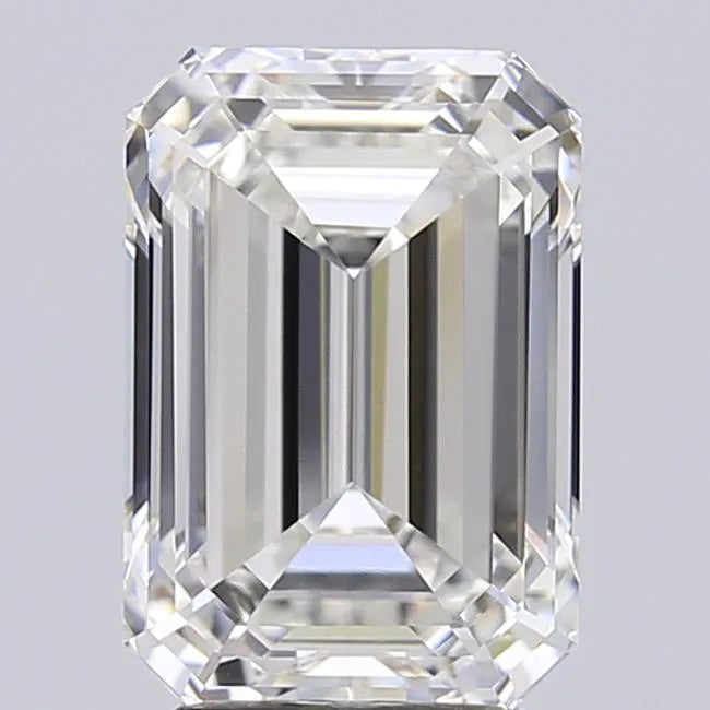 4.04ct Emerald Lab Grown Diamond (Colour F, Clarity IF, IGI Certified)