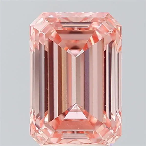 4.04ct Emerald Lab Grown Diamond (Colour Fancy Intense Pink, Clarity VS2, IGI Certified)