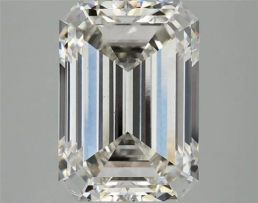 4.04ct Emerald Lab Grown Diamond (Colour G, Clarity VS2, IGI Certified)
