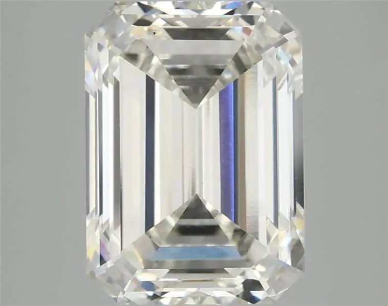 4.04ct Emerald Lab Grown Diamond (Colour H, Clarity VS2, IGI Certified)