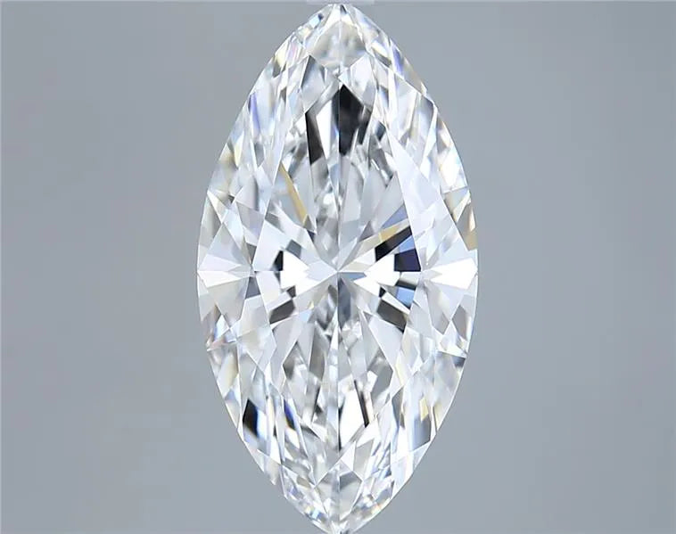 4.04ct Marquise Lab Grown Diamond (Colour E, Clarity VVS2, IGI Certified)