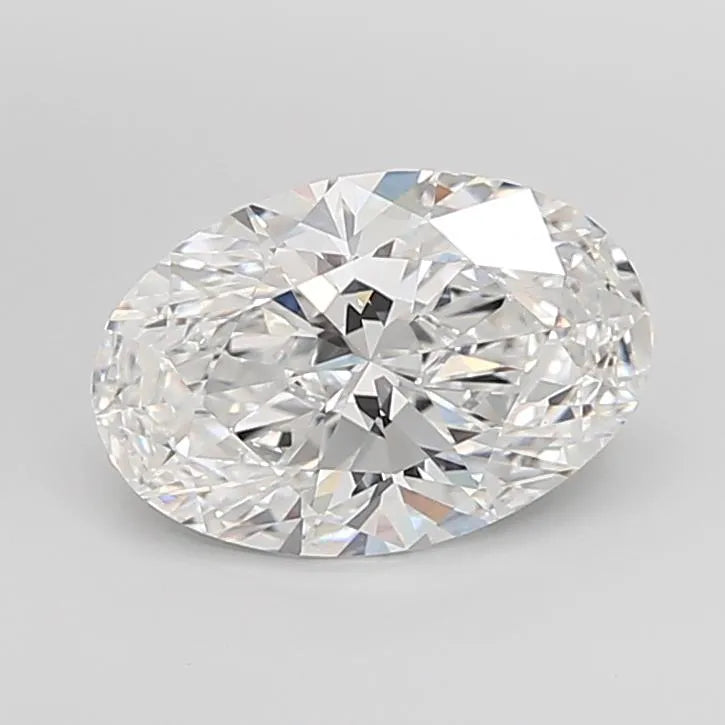 4.04ct Oval Lab Grown Diamond (Colour D, Clarity VVS2, IGI Certified)