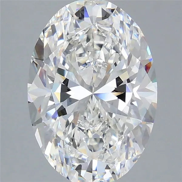 4.04ct Oval Lab Grown Diamond (Colour F, Clarity VVS2, IGI Certified)