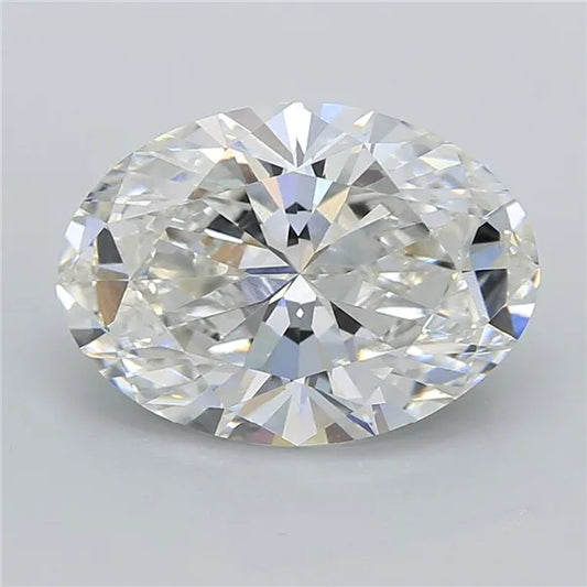 4.04ct Oval Lab Grown Diamond (Colour G, Clarity VVS2, IGI Certified)
