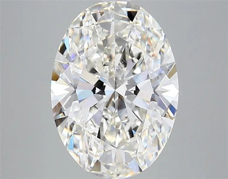 4.04ct Oval Lab Grown Diamond (Colour J, Clarity VVS2, IGI Certified)