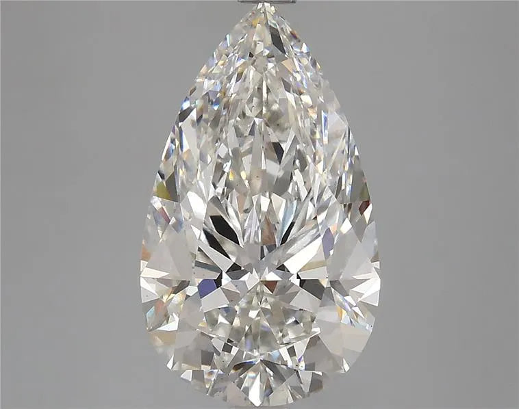 4.04ct Pear Lab Grown Diamond (Colour G, Clarity VS2, IGI Certified)