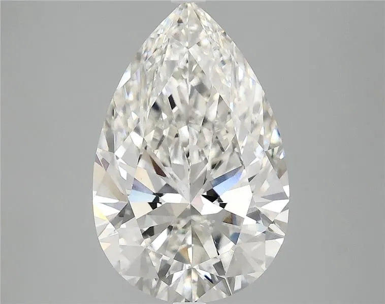 4.04ct Pear Lab Grown Diamond (Colour G, Clarity VVS2, IGI Certified)