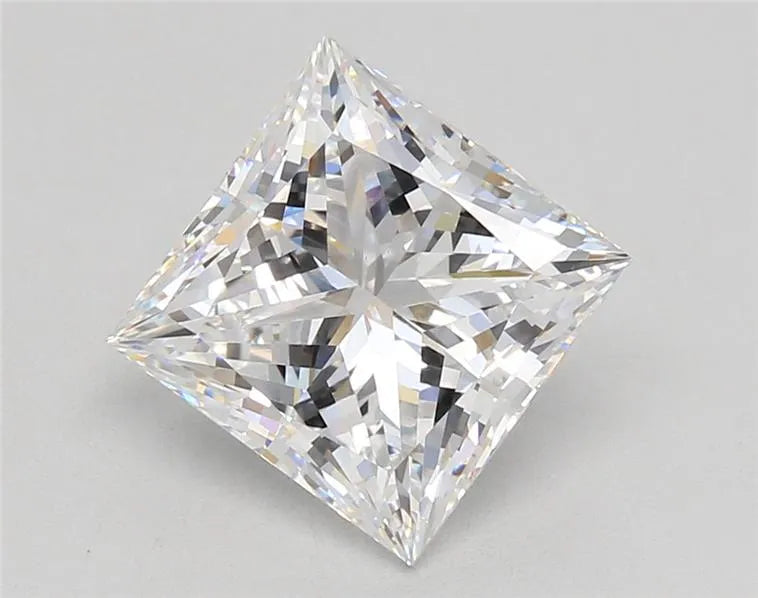 4.04ct Princess Lab Grown Diamond (Colour D, Clarity VVS2, IGI Certified)