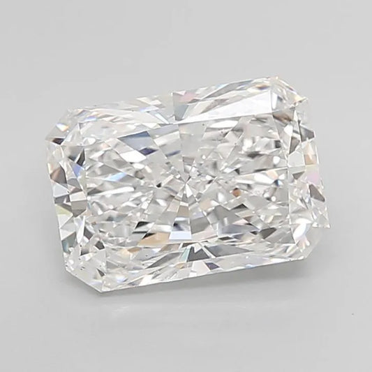 4.04ct Radiant Lab Grown Diamond (Colour E, Clarity VVS2, IGI Certified)