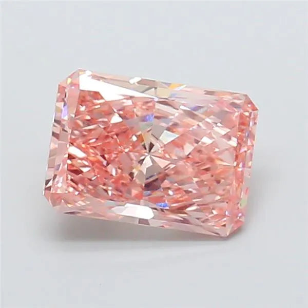 4.04ct Radiant Lab Grown Diamond (Colour Fancy Vivid Pink, Clarity VS1, IGI Certified)