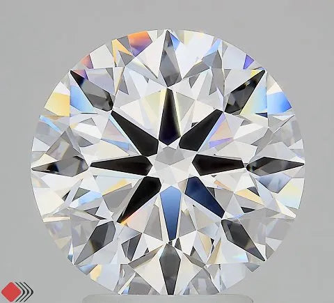 4.04ct Round Lab Grown Diamond (Colour D, Clarity VVS1, Cut ID, IGI Certified)