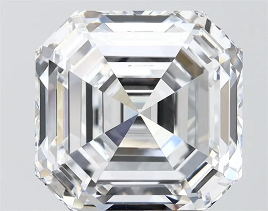 4.05ct Asscher Lab Grown Diamond (Colour E, Clarity VVS2, IGI Certified)