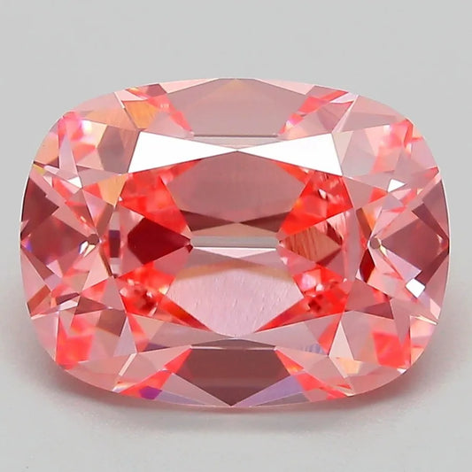 4.05ct Cushion brilliant Lab Grown Diamond (Colour Fancy Vivid Pink, Clarity VVS2, IGI Certified)