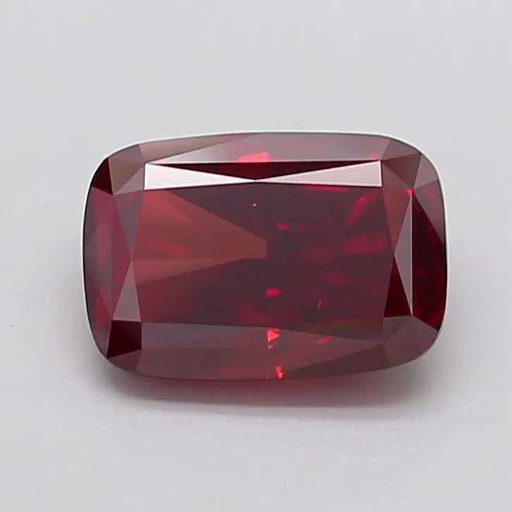 4.05ct Cushion modified Lab Grown Diamond (Colour Fancy Deep Brownish Red, Clarity VS1, IGI Certified)
