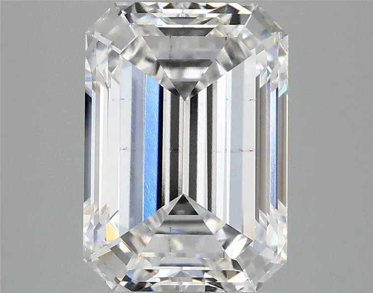4.05ct Emerald Lab Grown Diamond (Colour D, Clarity SI1, IGI Certified)