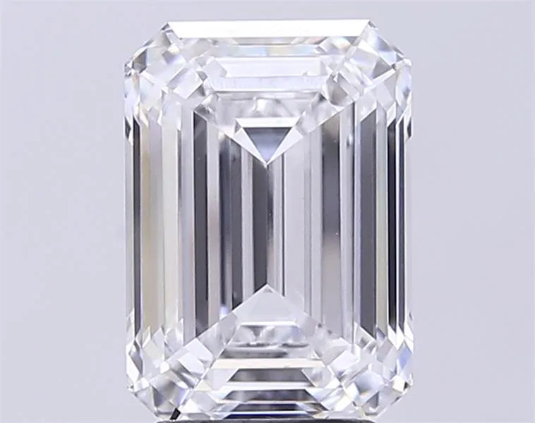 4.05ct Emerald Lab Grown Diamond (Colour D, Clarity VVS2, IGI Certified)