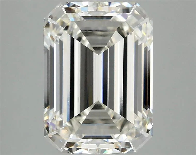 4.05ct Emerald Lab Grown Diamond (Colour H, Clarity VS2, IGI Certified)