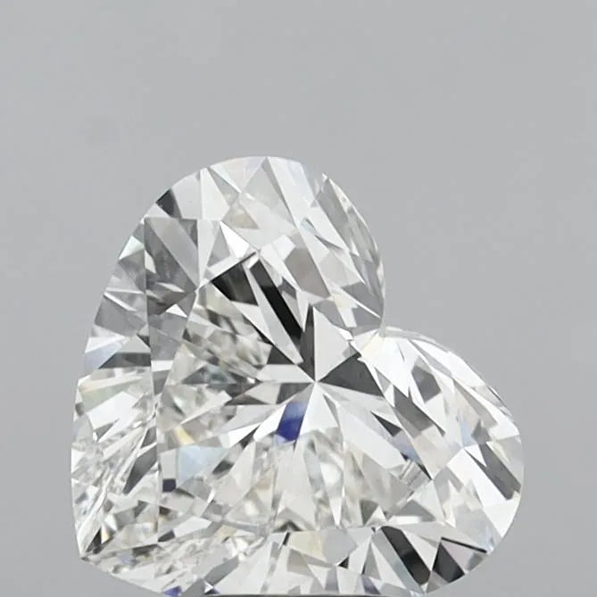 4.05ct Heart Lab Grown Diamond (Colour G, Clarity VVS2, IGI Certified)