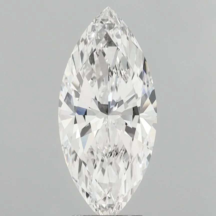 4.05ct Marquise Lab Grown Diamond (Colour F, Clarity VVS1, IGI Certified)