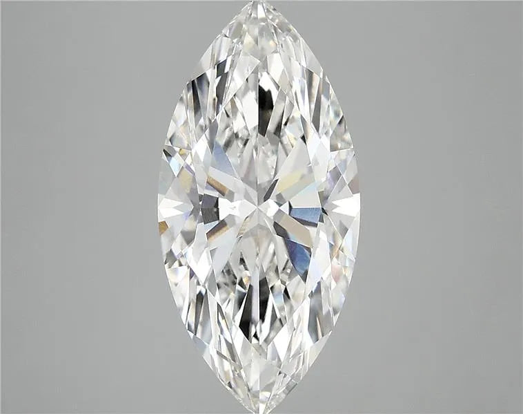 4.05ct Marquise Lab Grown Diamond (Colour F, Clarity VVS2, IGI Certified)