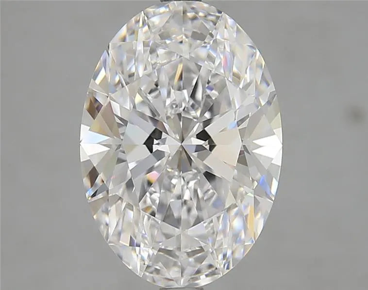 4.05ct Oval Lab Grown Diamond (Colour D, Clarity FL, IGI Certified)