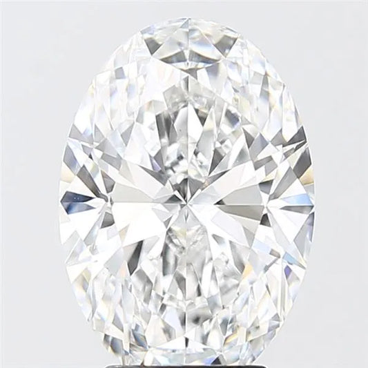 4.05ct Oval Lab Grown Diamond (Colour D, Clarity VVS2, IGI Certified)