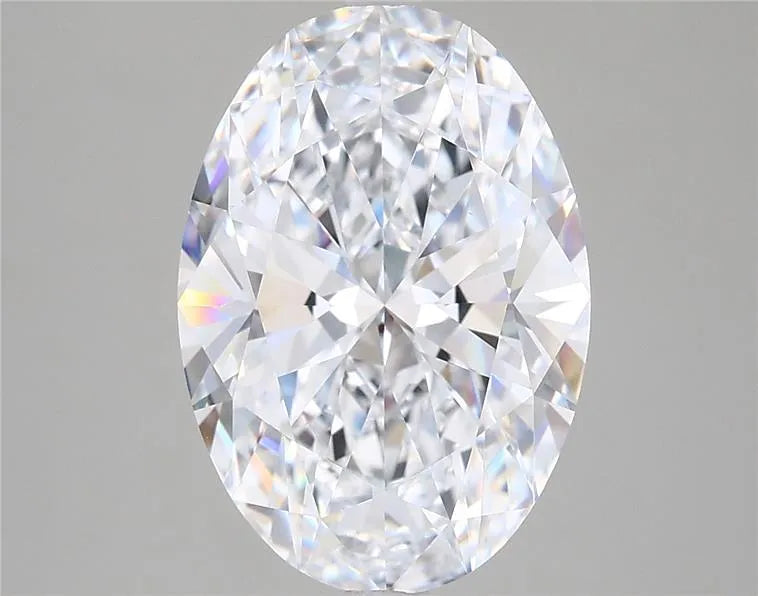 4.05ct Oval Lab Grown Diamond (Colour D, Clarity VVS2, IGI Certified)