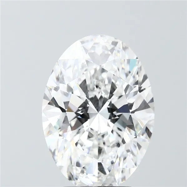 4.05ct Oval Lab Grown Diamond (Colour D, Clarity VVS2, IGI Certified)