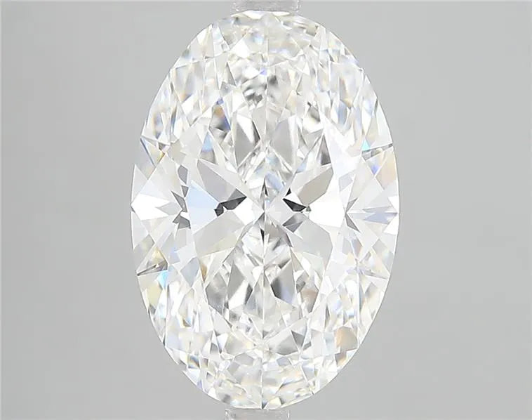 4.05ct Oval Lab Grown Diamond (Colour E, Clarity VVS1, IGI Certified)