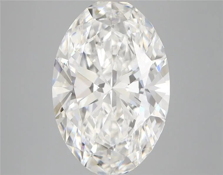 4.05ct Oval Lab Grown Diamond (Colour E, Clarity VVS1, IGI Certified)