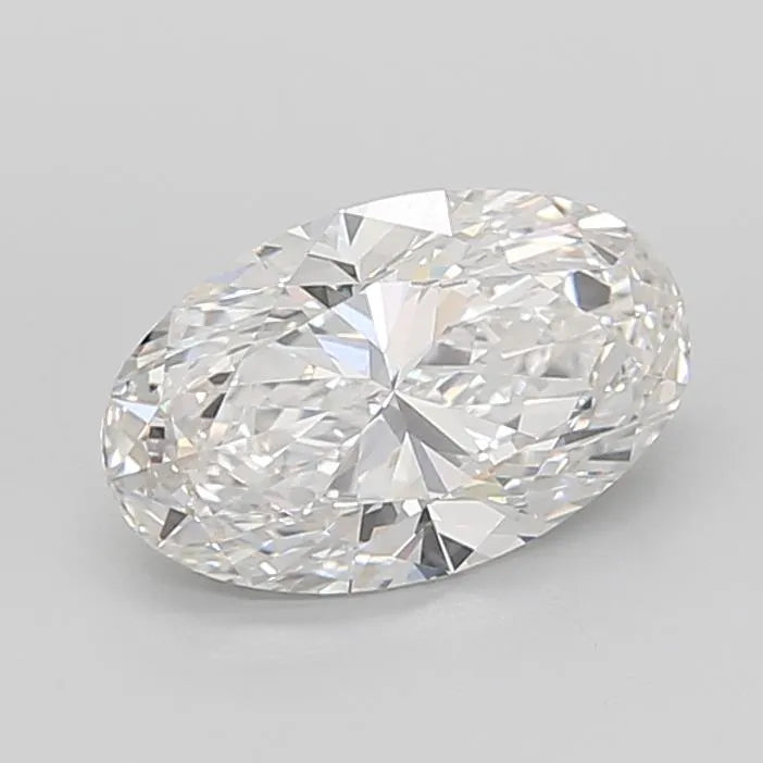 4.05ct Oval Lab Grown Diamond (Colour E, Clarity VVS2, IGI Certified)