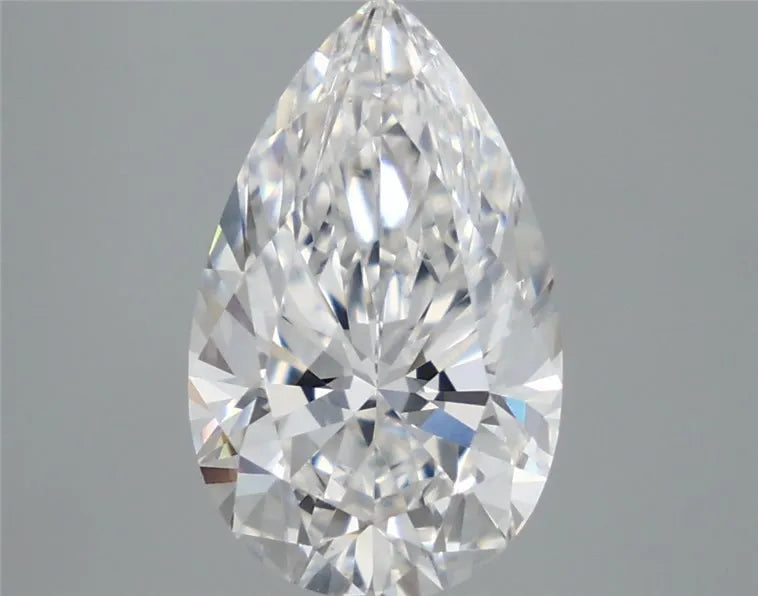 4.05ct Pear Lab Grown Diamond (Colour E, Clarity VVS1, IGI Certified)