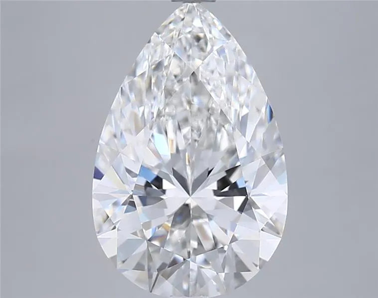 4.05ct Pear Lab Grown Diamond (Colour E, Clarity VVS2, IGI Certified)