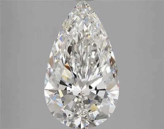 4.05ct Pear Lab Grown Diamond (Colour G, Clarity VS1, IGI Certified)