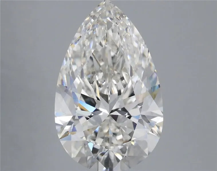 4.05ct Pear Lab Grown Diamond (Colour G, Clarity VVS2, IGI Certified)