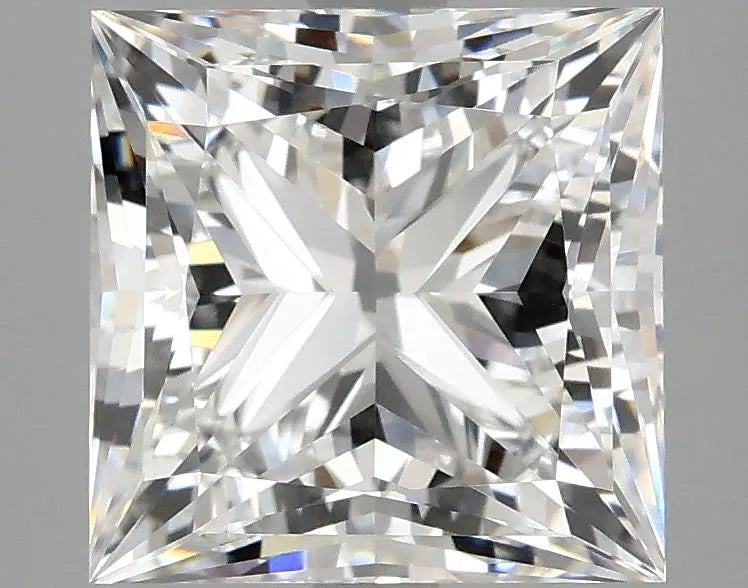 4.05ct Princess Lab Grown Diamond (Colour E, Clarity VVS2, IGI Certified)