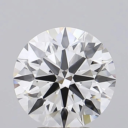 4.05ct Round Lab Grown Diamond (Colour E, Clarity IF, Cut ID, IGI Certified)