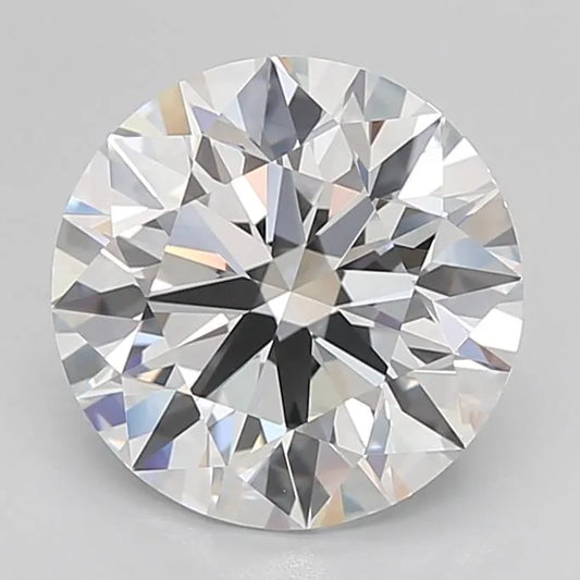4.05ct Round Lab Grown Diamond (Colour F, Clarity IF, Cut ID, IGI Certified)