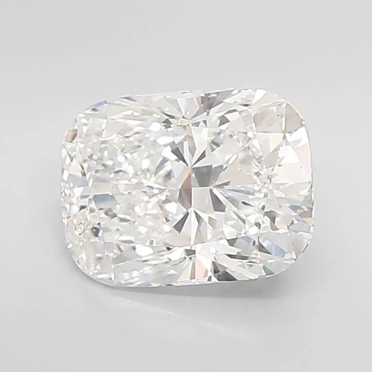 4.06ct Cushion modified Lab Grown Diamond (Colour E, Clarity VVS2, IGI Certified)