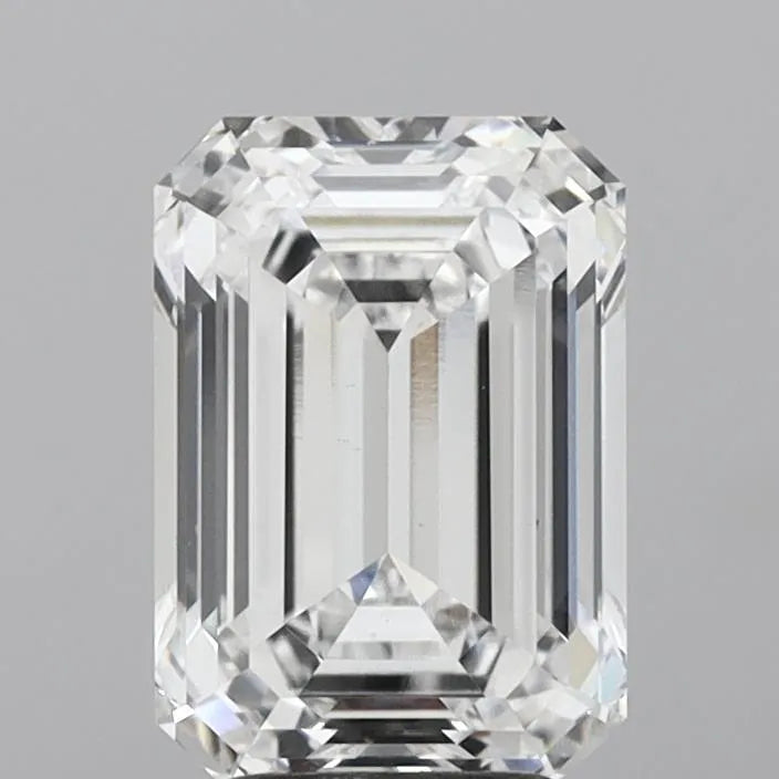 4.06ct Emerald Lab Grown Diamond (Colour D, Clarity VVS2, IGI Certified)