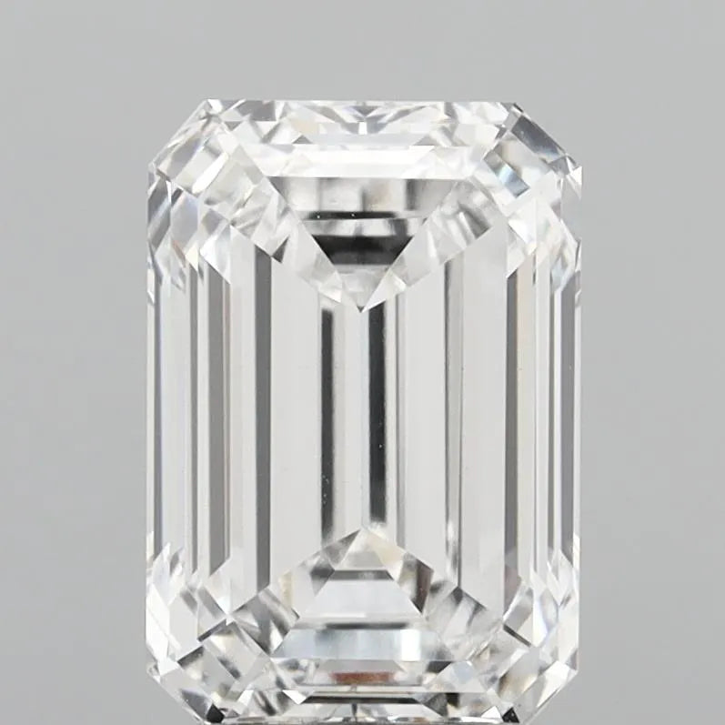 4.06ct Emerald Lab Grown Diamond (Colour D, Clarity VVS2, IGI Certified)