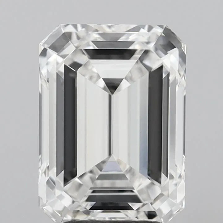 4.06ct Emerald Lab Grown Diamond (Colour E, Clarity VVS1, IGI Certified)