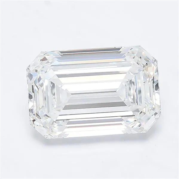4.06ct Emerald Lab Grown Diamond (Colour E, Clarity VVS2, IGI Certified)