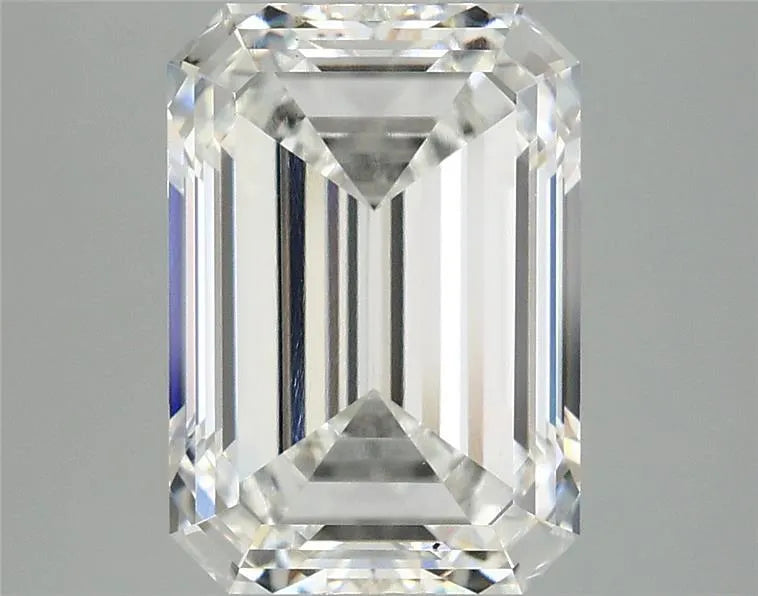 4.06ct Emerald Lab Grown Diamond (Colour F, Clarity VS2, IGI Certified)
