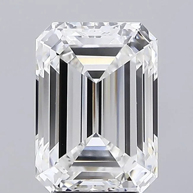 4.06ct Emerald Lab Grown Diamond (Colour F, Clarity VVS2, IGI Certified)